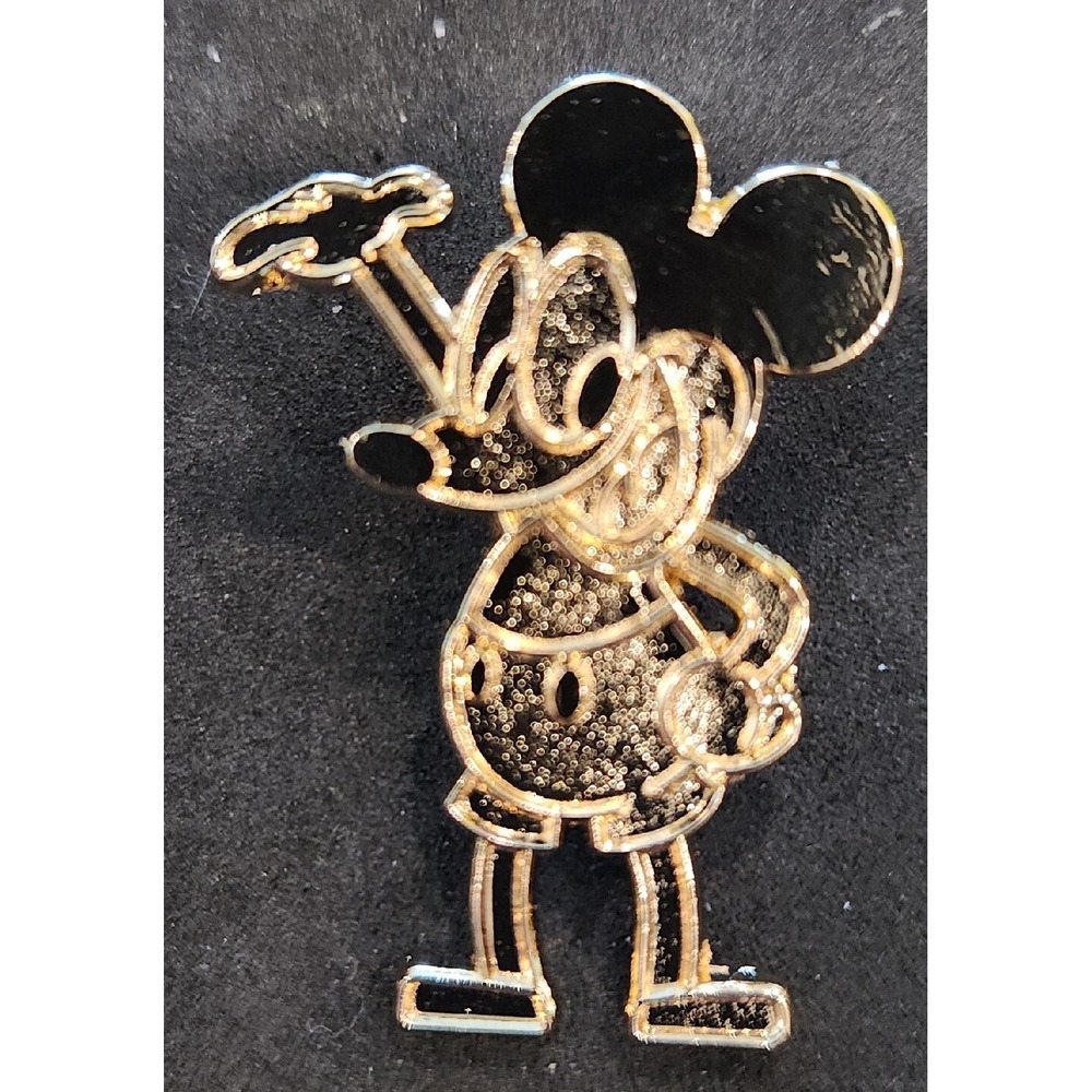Disney Pin Mickey Mouse Golden Classic Pose Mystery HKDL Hong Kong Trading 00000